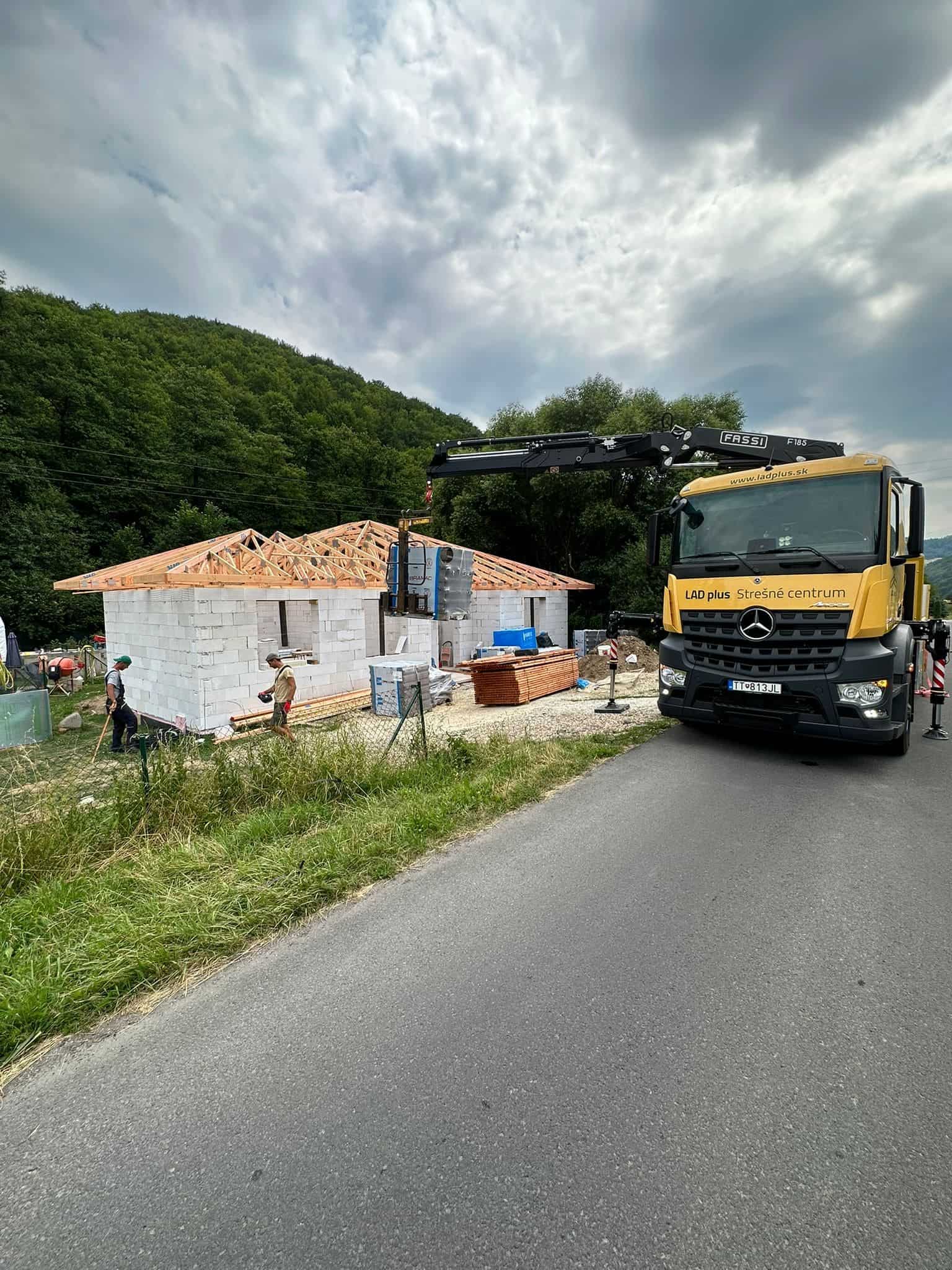 Zabezpečenie stavebného materiálu